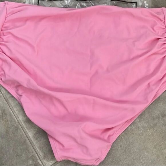 Coral Reef Barefoot Biquíni Bottom with tags light pink color size XL - Picture 2 of 8